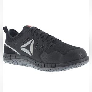 Reebok Men's Rb4250 Zprint Safety Steel Toe Work Shoe Black/Grey Size 11W Wide
